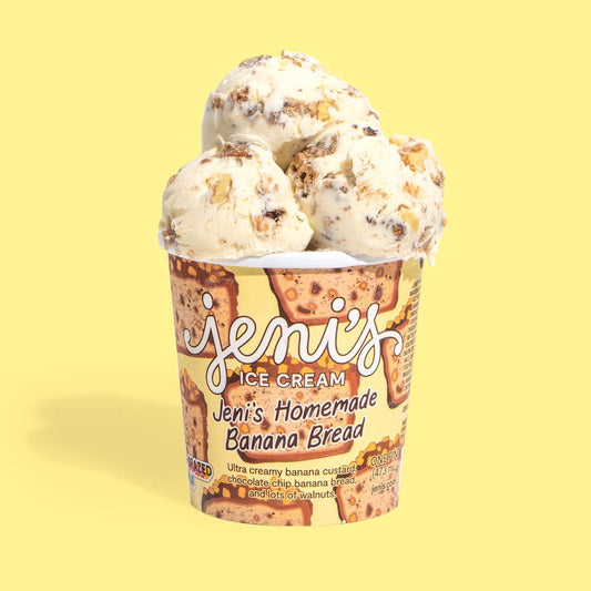 Jeni's Homemade Banana Bread Pint Jeni's Splendid Ice Creams